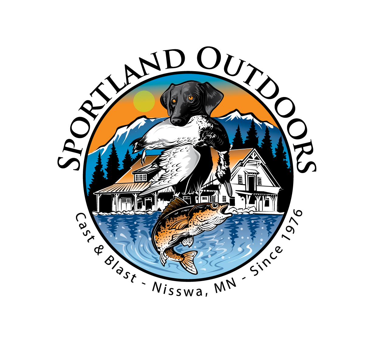 Logo Design by LogoPoko for Sportland Outdoors | Design #29152558