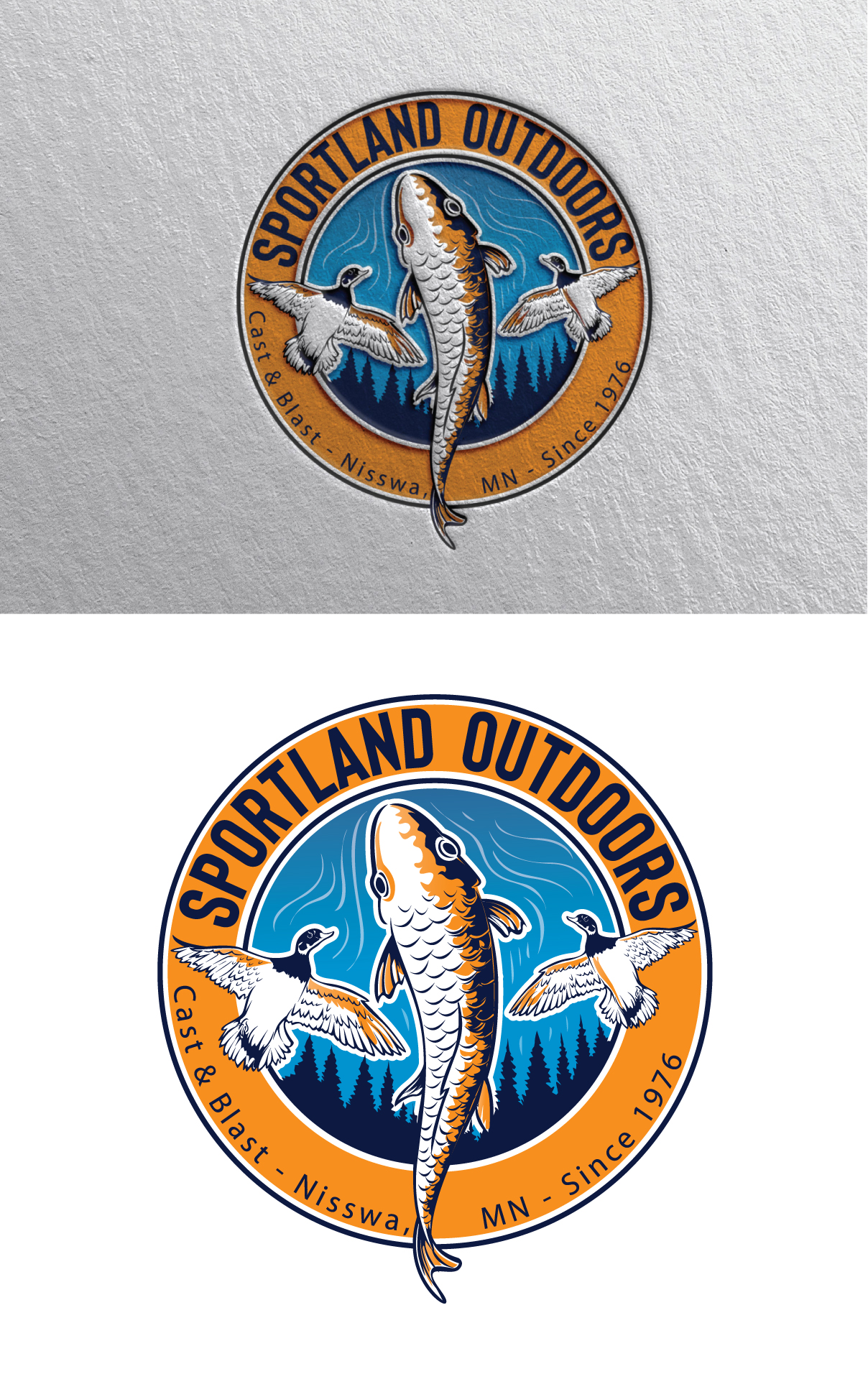 Logo Design by LogoPoko for Sportland Outdoors | Design #29155094
