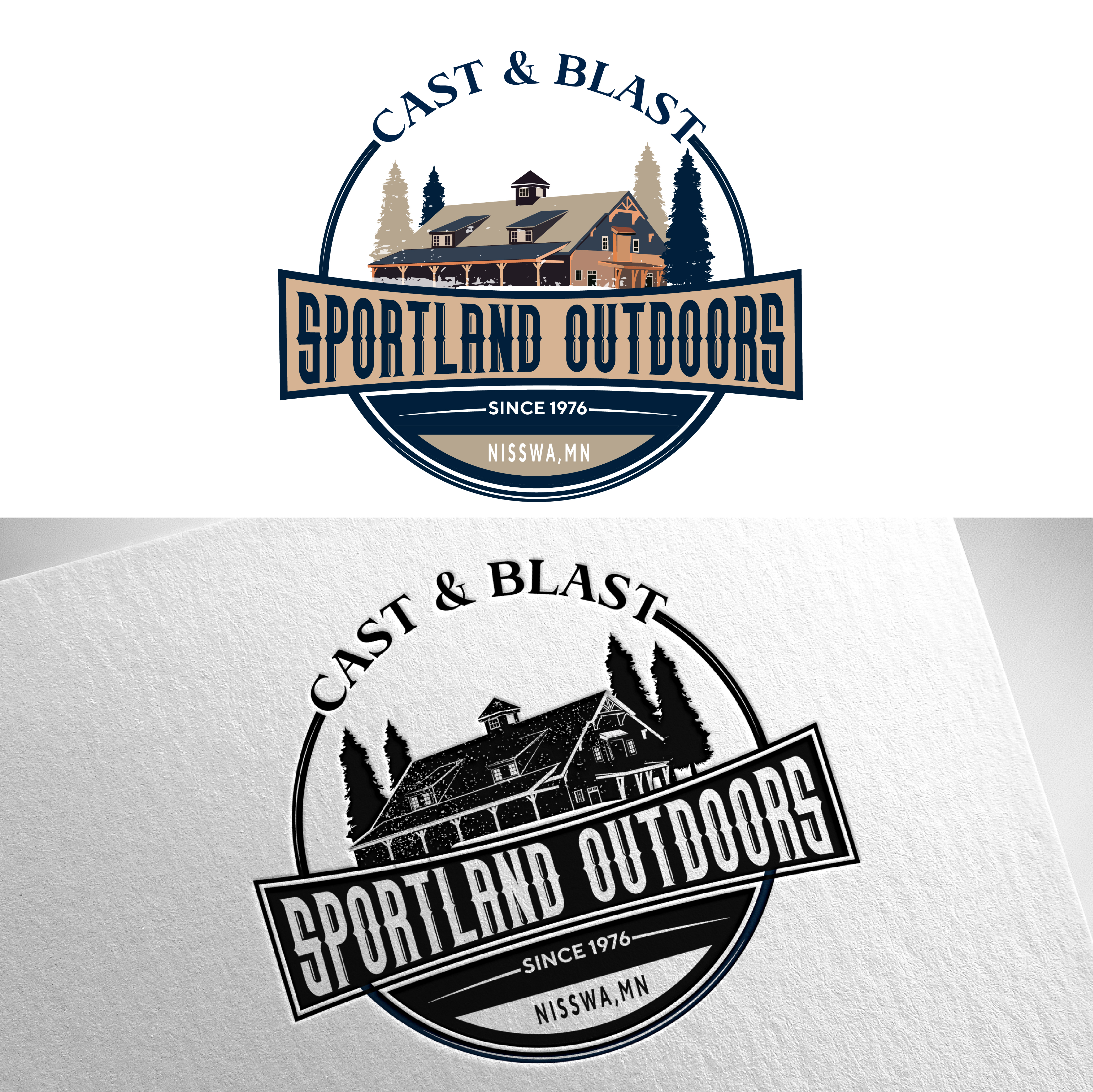 Logo Design by sarrita for Sportland Outdoors | Design #29150179