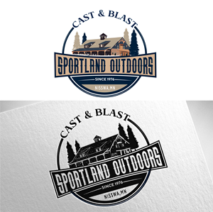 Logo Design by sarrita for Sportland Outdoors | Design: #29150179