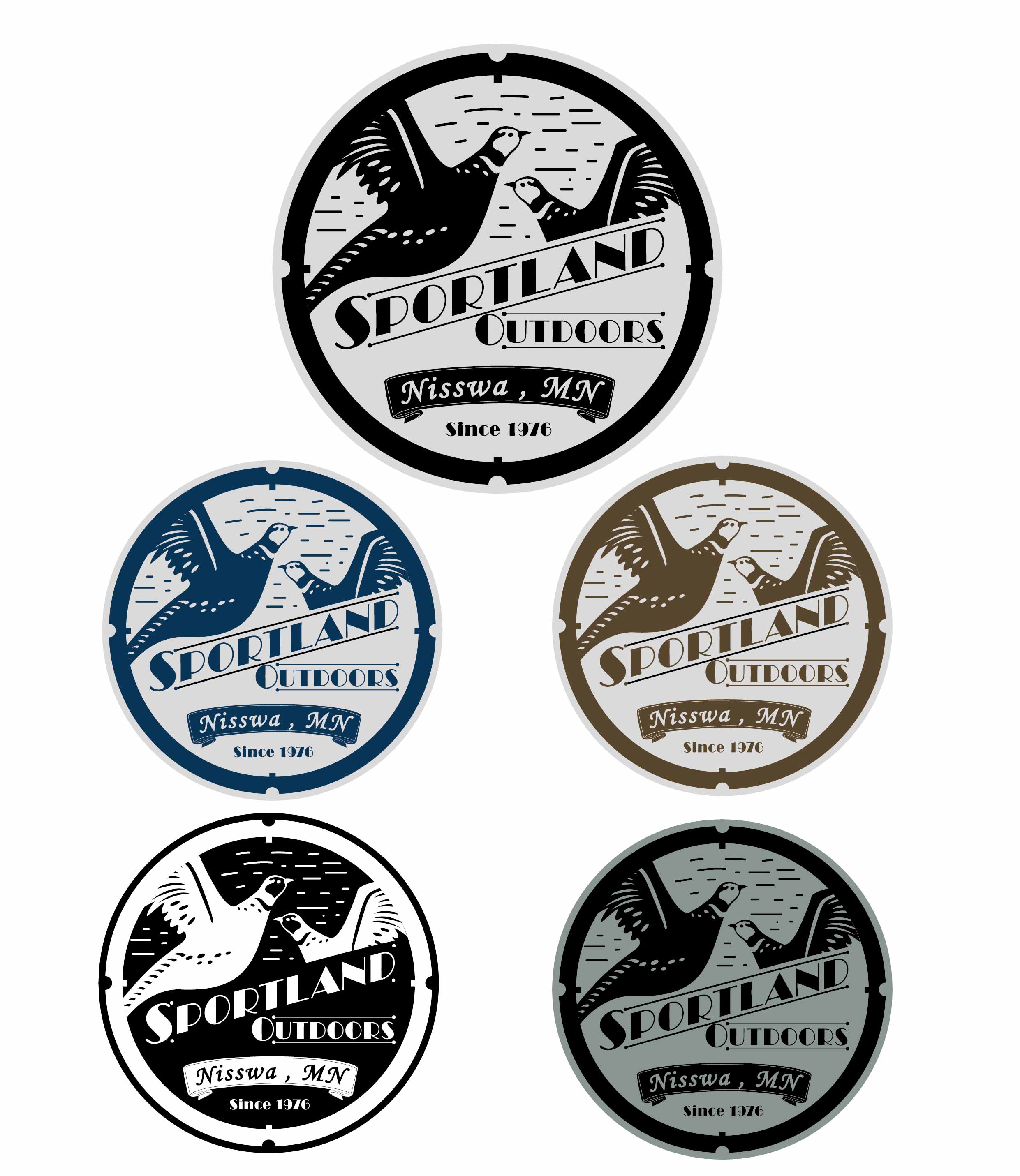 Logo Design by Mavis Goh for Sportland Outdoors | Design #29173250