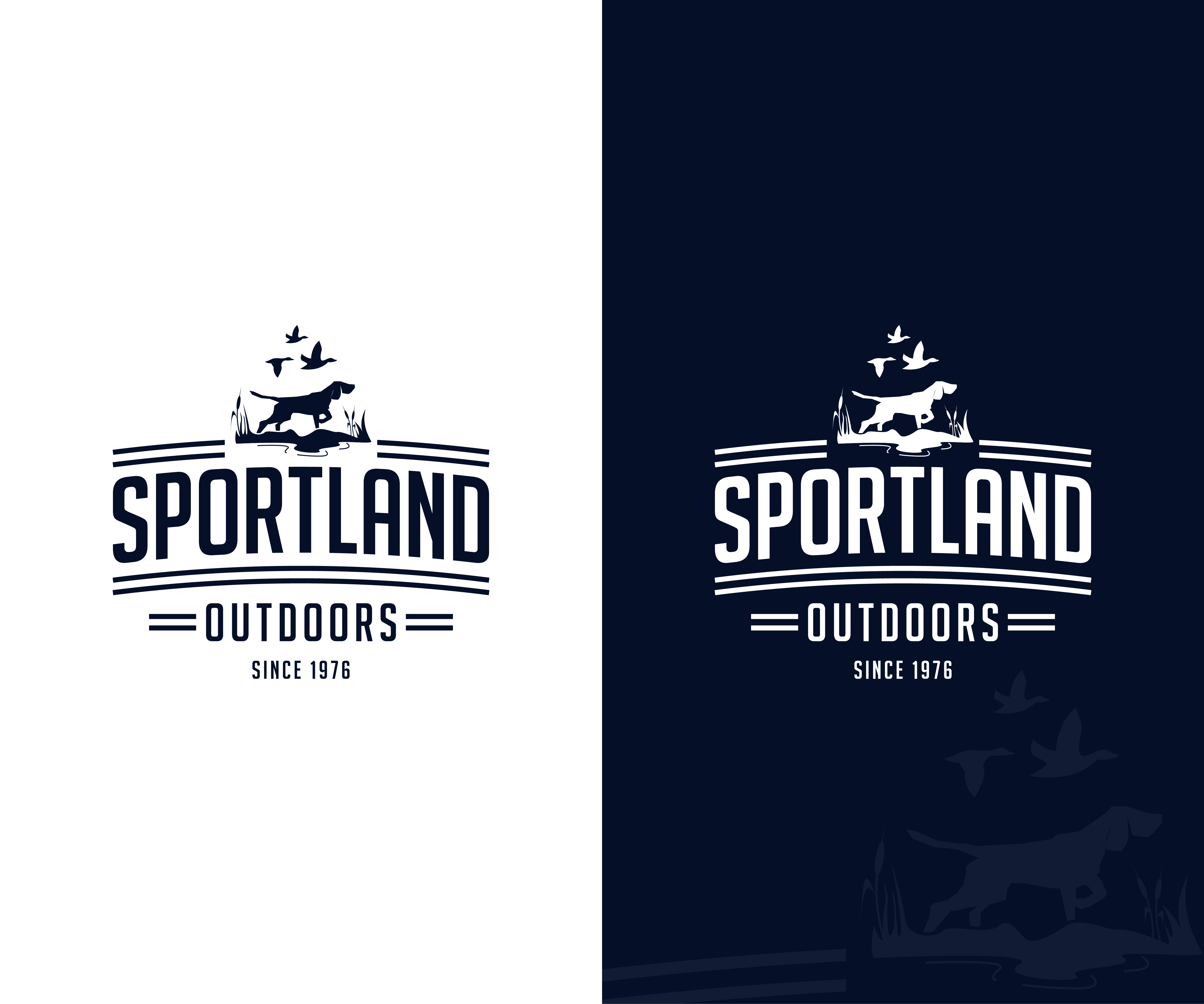 Logo Design by tanergrap for Sportland Outdoors | Design #29314375