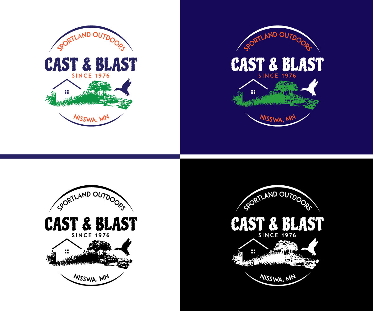 Logo Design by Creativdiz for Sportland Outdoors | Design #29149895