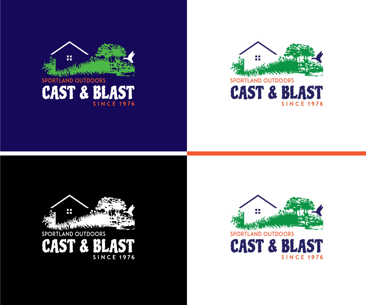 Logo Design by Creativdiz for Sportland Outdoors | Design #29150047