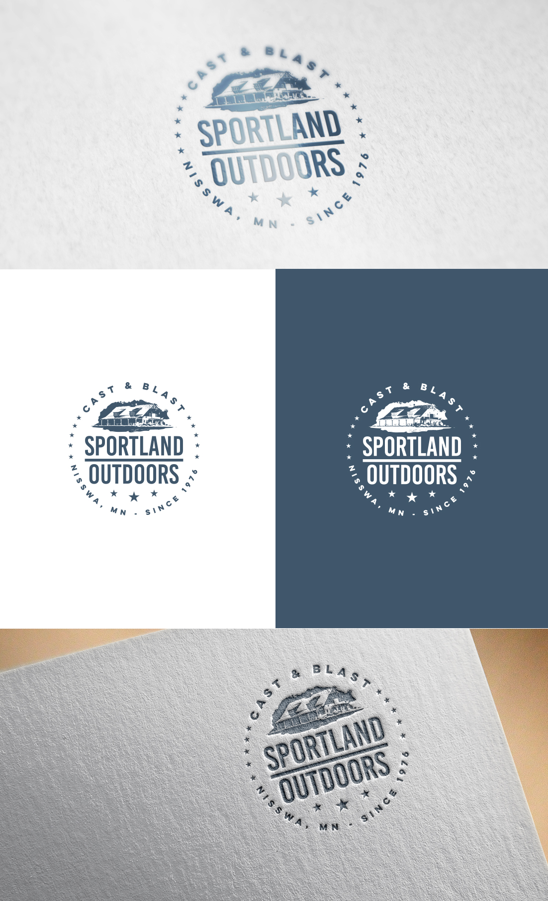 Logo Design by GLDesigns for Sportland Outdoors | Design #29152483