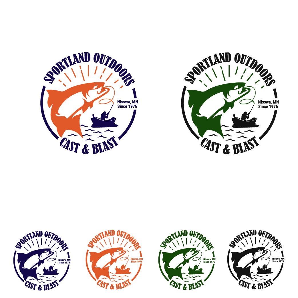 Logo Design by n1ck for Sportland Outdoors | Design #29154565