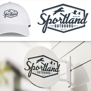 Logo Design by n1ck for Sportland Outdoors | Design: #29242596