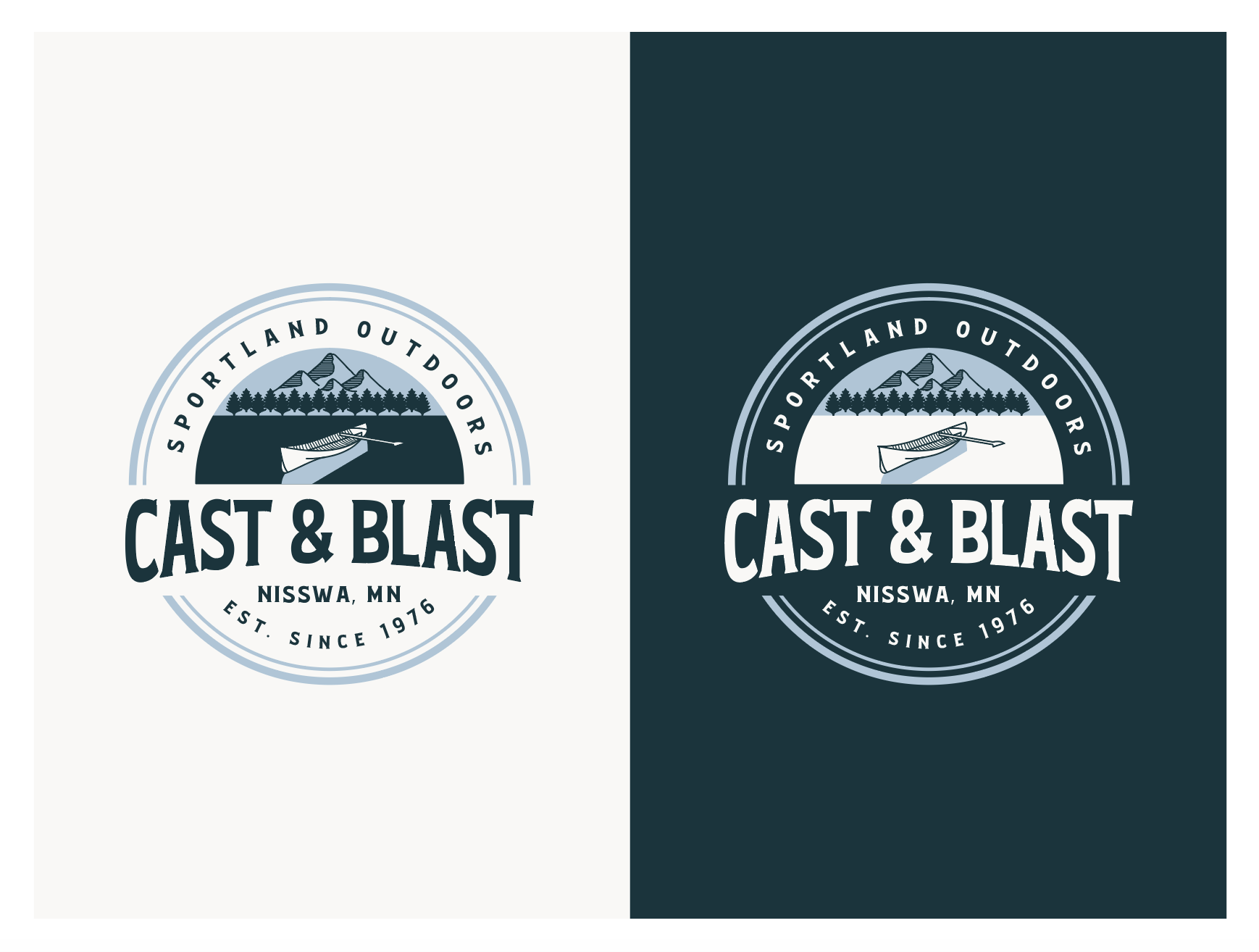 Logo Design by wonderland for Sportland Outdoors | Design #29148694
