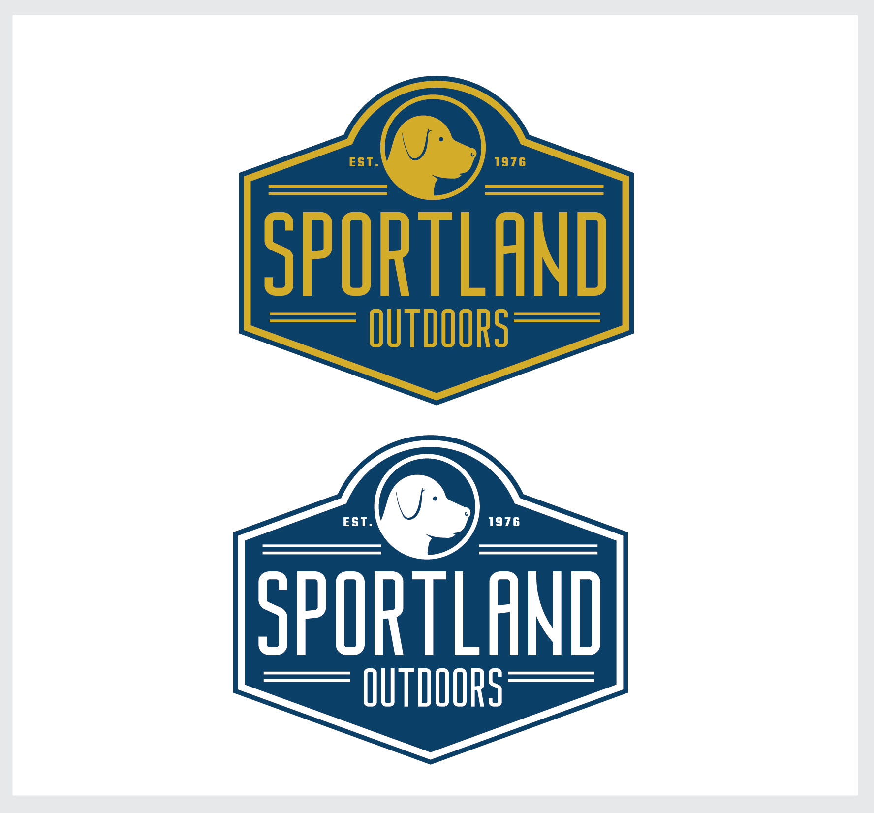 Logo Design by angelonyamu for Sportland Outdoors | Design #29336999