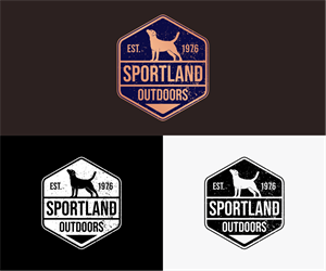Logo Design by SM Graphics for Sportland Outdoors | Design: #29396748