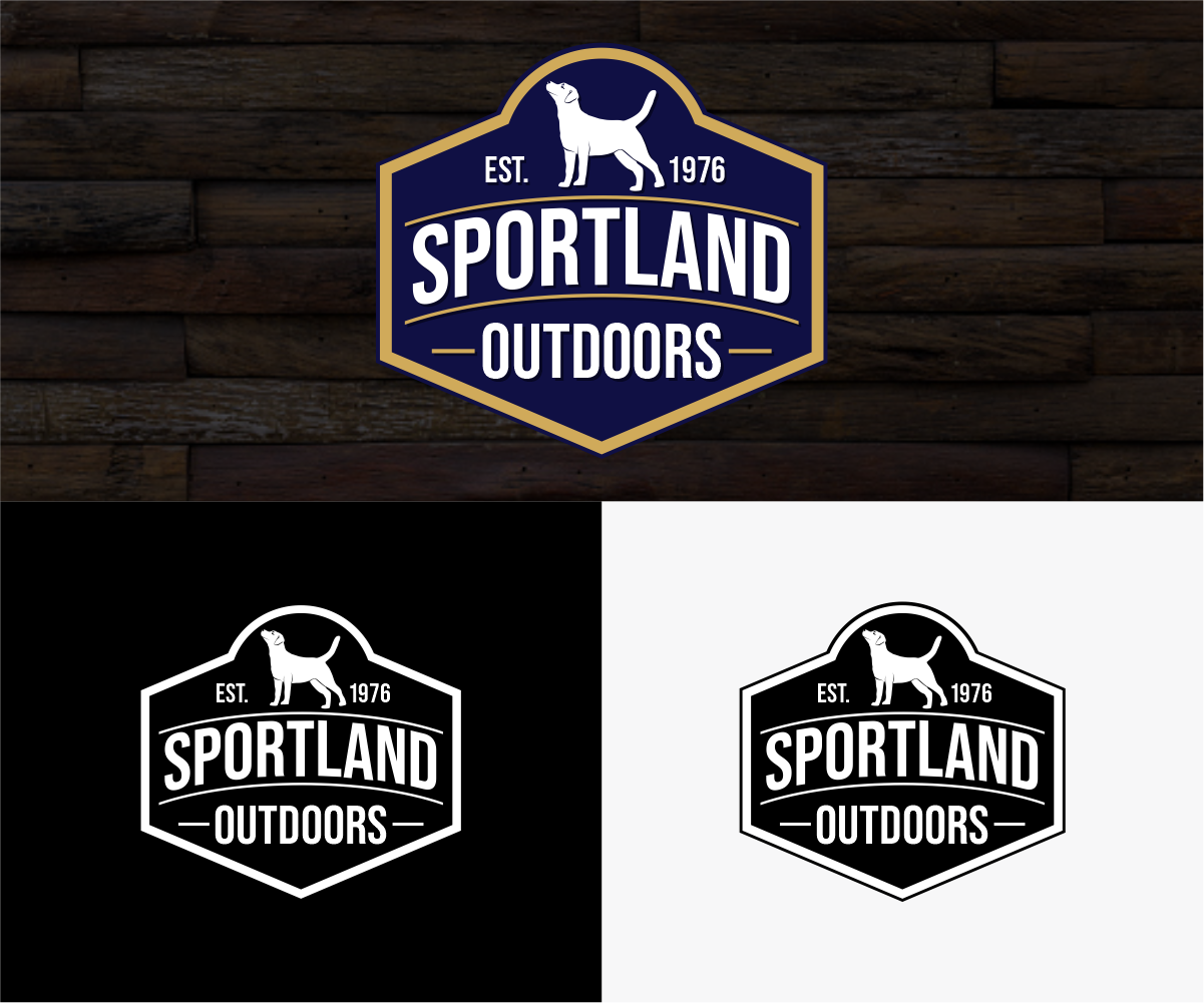 Logo Design by SM Graphics for Sportland Outdoors | Design #29398798