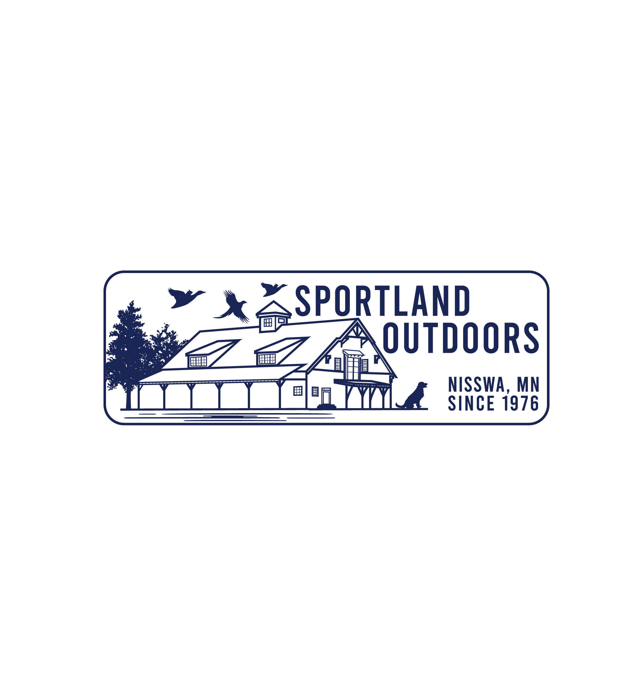 Logo Design by 3Guys for Sportland Outdoors | Design #29178829