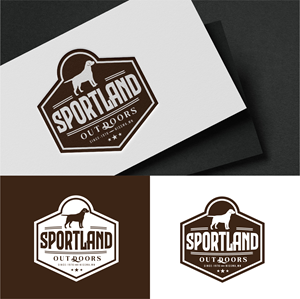 Logo Design by 3Guys for Sportland Outdoors | Design: #29316861