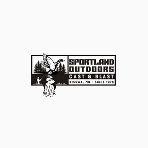 Logo Design by gray mind for Sportland Outdoors | Design: #29163816