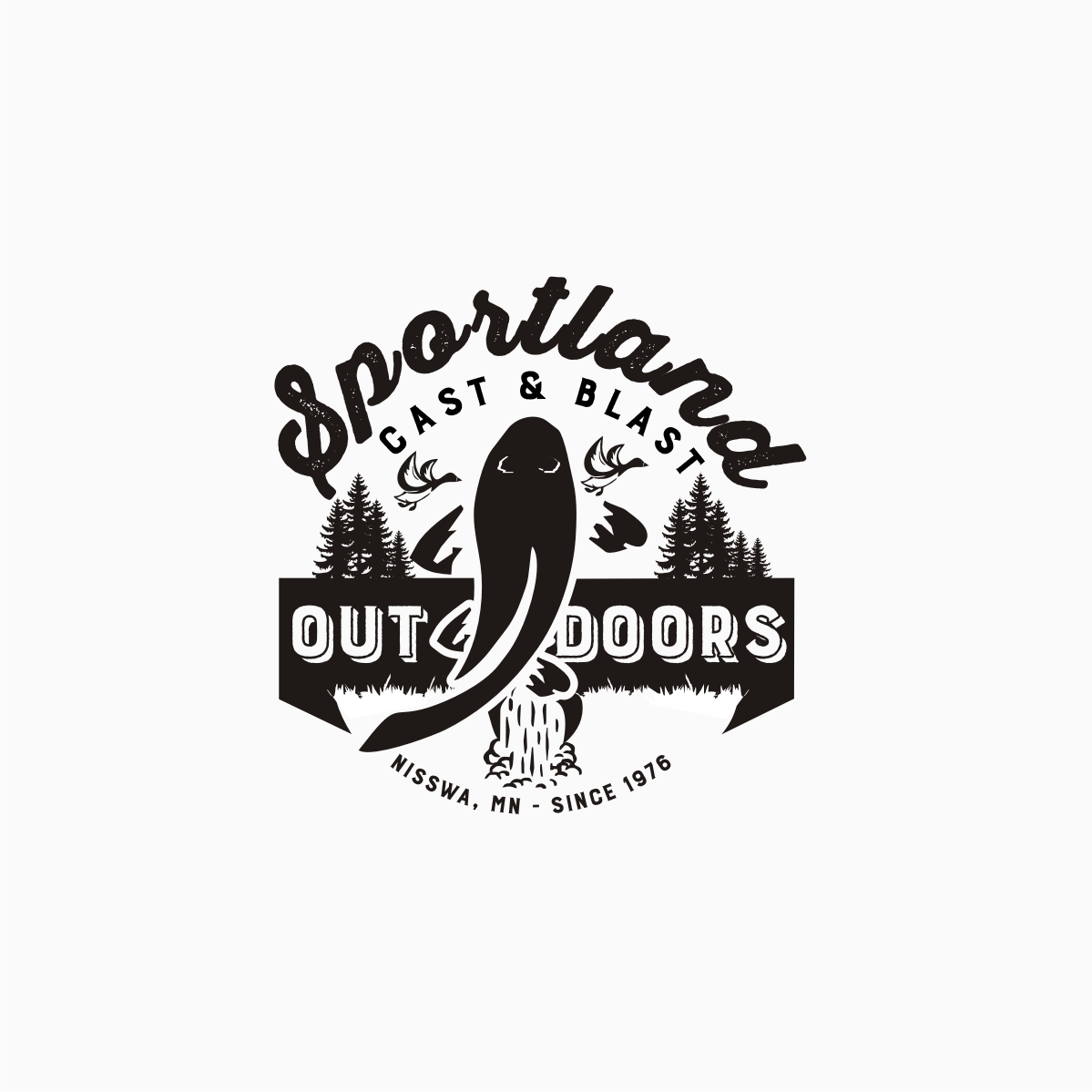 Logo Design by gray mind for Sportland Outdoors | Design #29169336