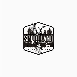 Logo Design by gray mind for Sportland Outdoors | Design: #29189317