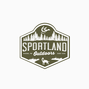 Logo Design by gray mind for Sportland Outdoors | Design: #29311949