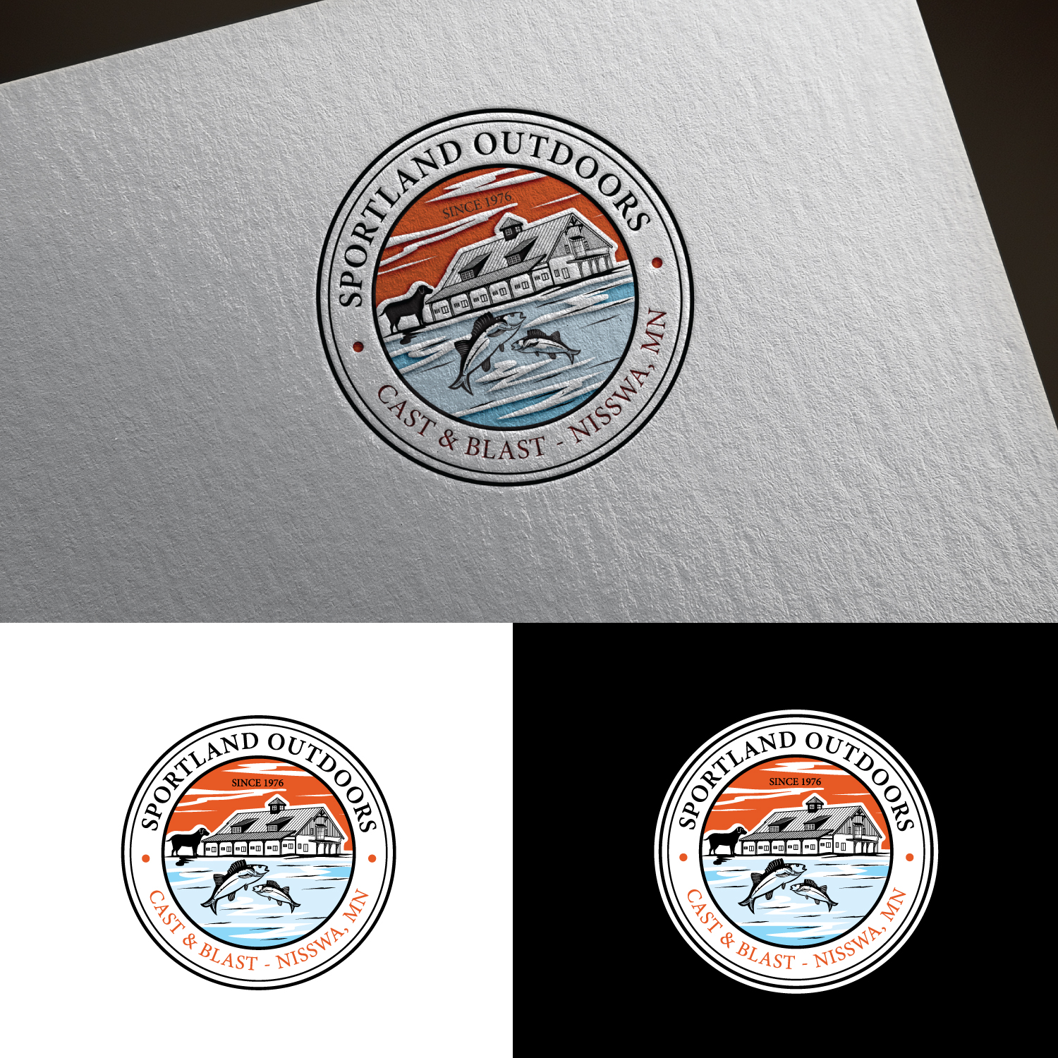 Logo Design by sankar999 for Sportland Outdoors | Design #29148407