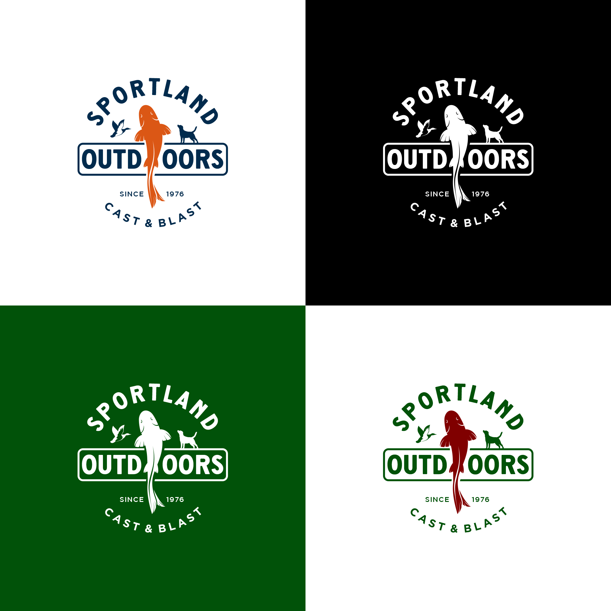 Logo Design by usaha for Sportland Outdoors | Design #29158768