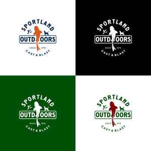 Logo Design by usaha for Sportland Outdoors | Design: #29158768