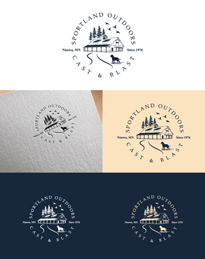 Logo Design by The Silver Screen Studio for Sportland Outdoors | Design: #29152231