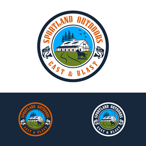 Logo Design by The Silver Screen Studio for Sportland Outdoors | Design: #29152524