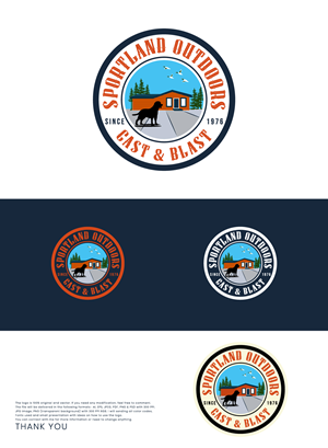 Logo Design by The Silver Screen Studio for Sportland Outdoors | Design: #29157952