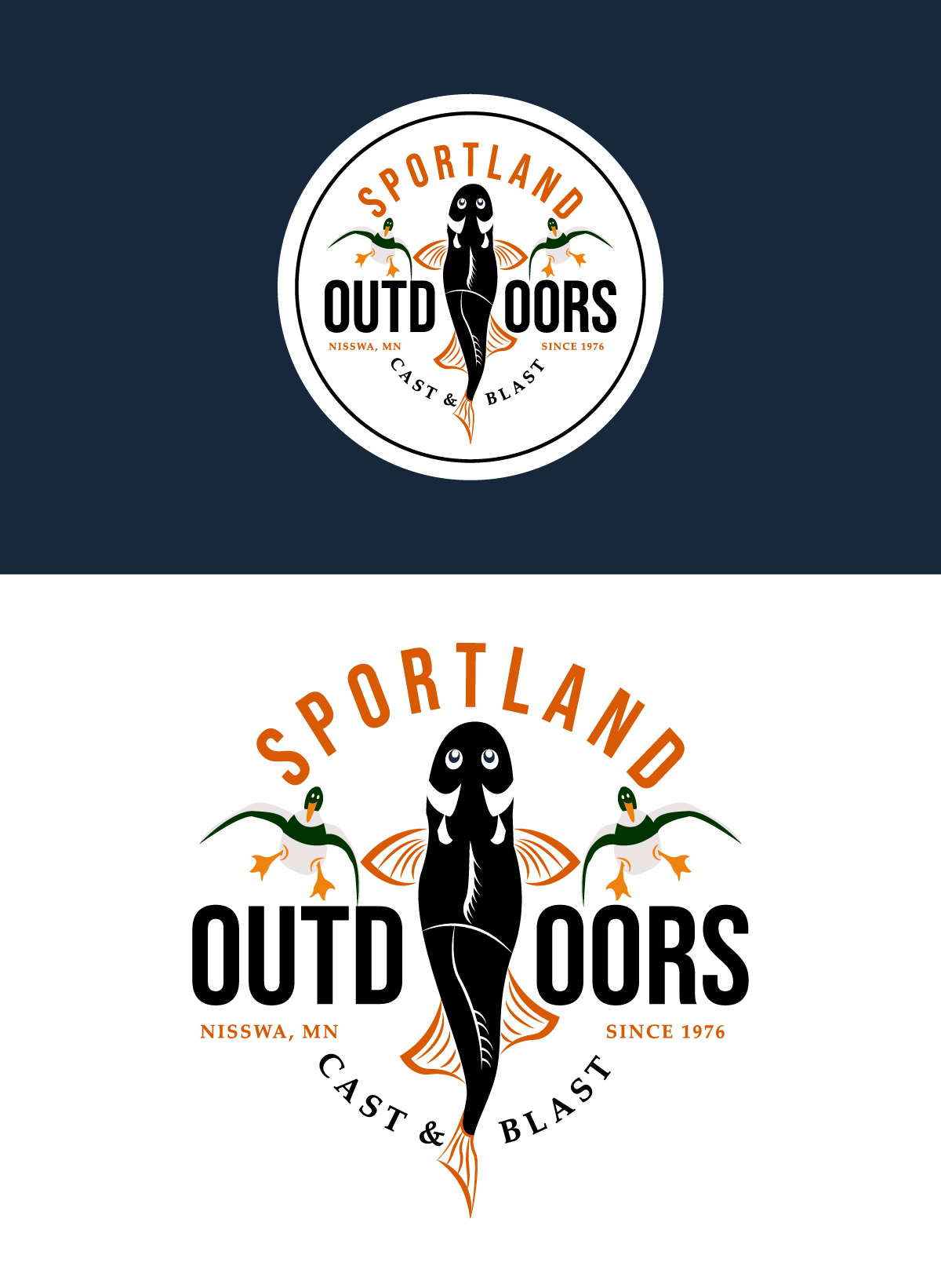 Logo Design by The Silver Screen Studio for Sportland Outdoors | Design #29157953