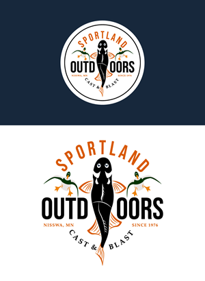 Logo Design by The Silver Screen Studio for Sportland Outdoors | Design: #29157953