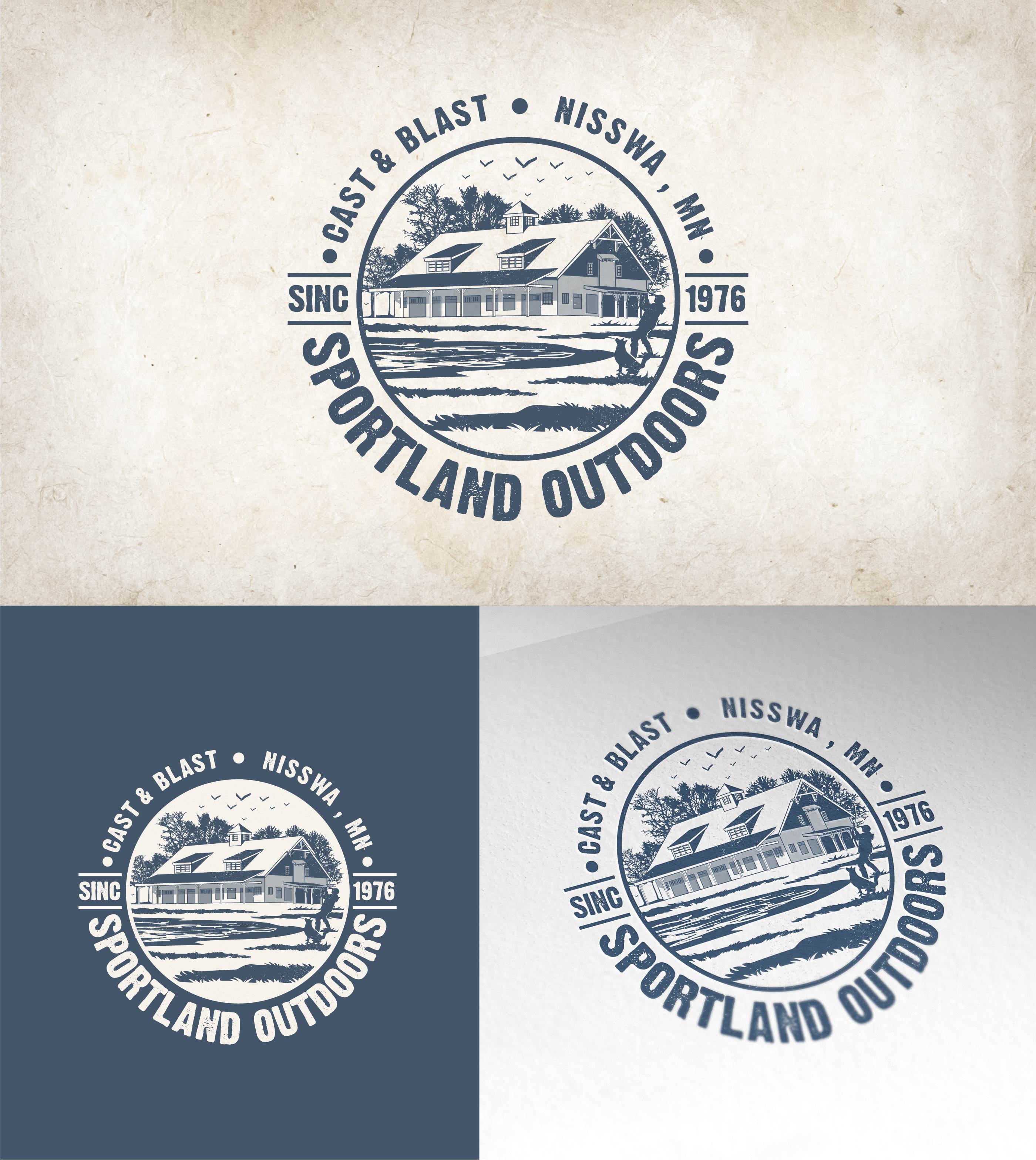 Logo Design by Mario 11 for Sportland Outdoors | Design #29151875