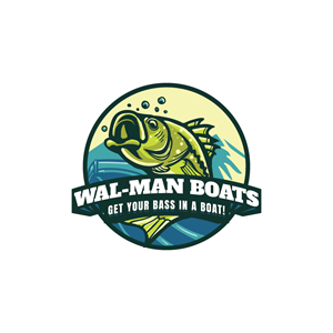 Wal-Man Boats | Logo Design by Jerwin Intac