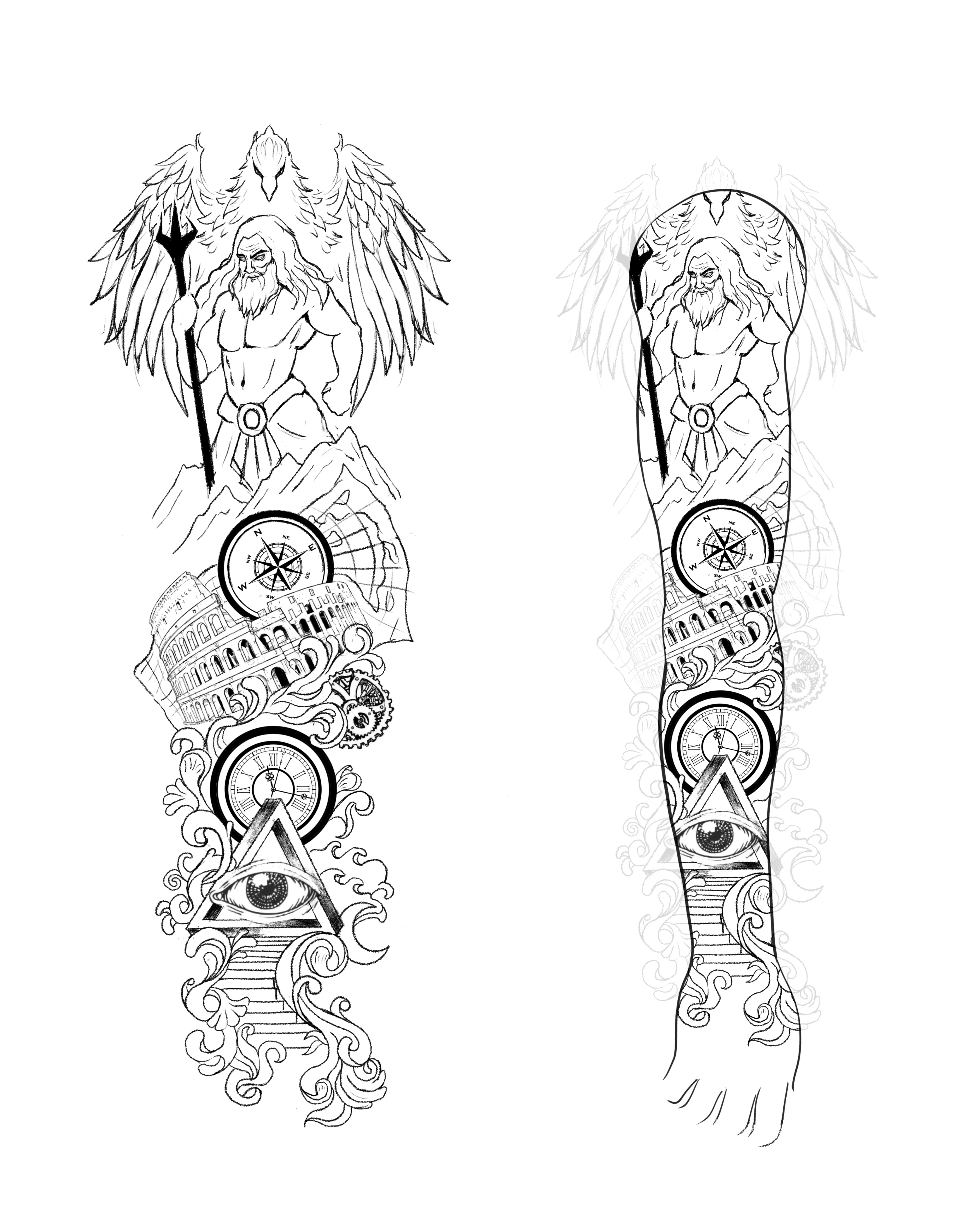 Diseño de Tatuaje por ELAMANTS para este proyecto | Diseño #29183161