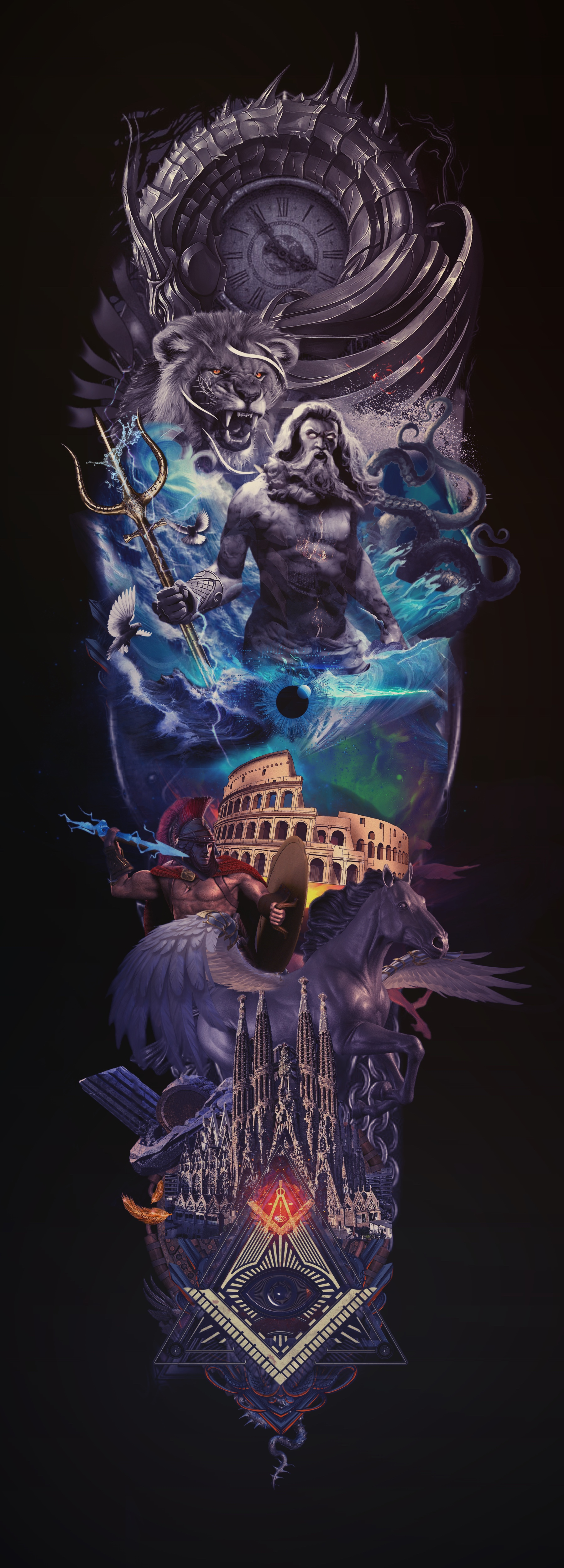 Tattoo Design by eCCe for this project | Design #29166524