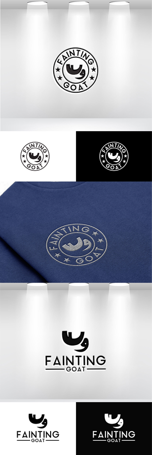 Logo Design by Mi Design1 for Fainting Goat Apparel | Design: #29151861