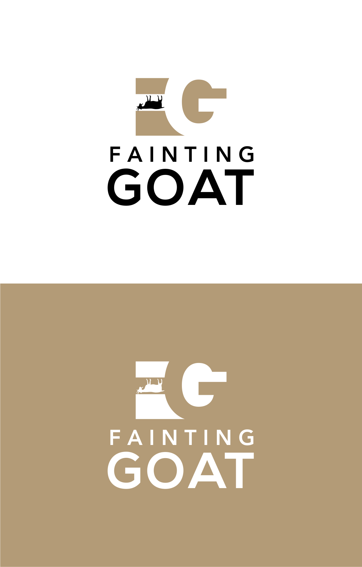 Logo Design by Atiek for Fainting Goat Apparel | Design #29153041
