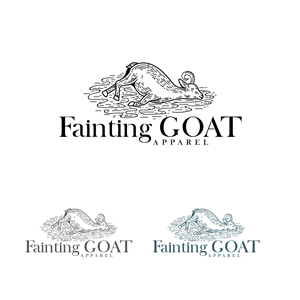 Logo-Design von brand maker für Fainting Goat Apparel | Design: #29150713