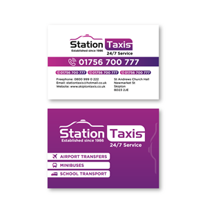 Business Card Design by Sika Creations