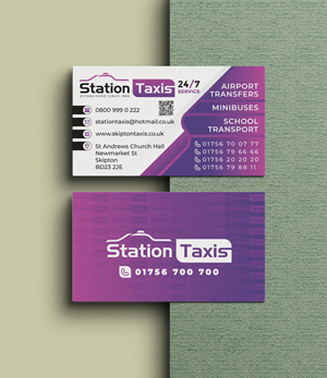 STATION TAXIS | Diseño de Tarjeta de Presentación por Md Shehidul Islam Rimon