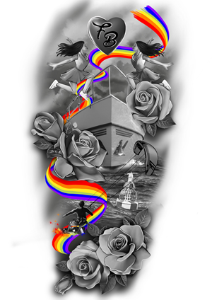 Diseño de Tatuaje por Omelas para fvwest | Diseño: #29356862