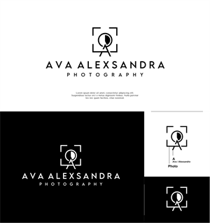 Ava Alexsandra Photography | Logo Design by artswolf