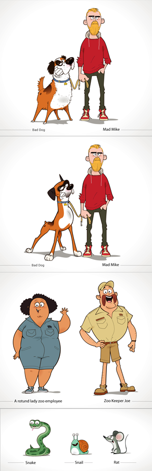 Character Design by Suprakash 3 for this project | Design: #29177682