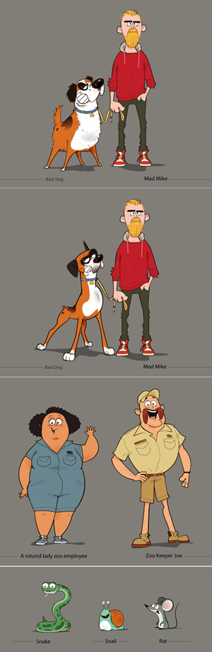 Character Design by Suprakash 3 for this project | Design: #29177683