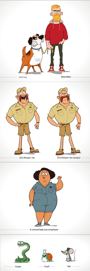 Character Design by Suprakash 3 for this project | Design: #29180586