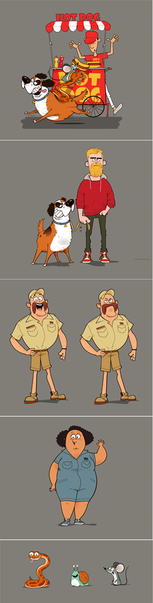 Character Design by Suprakash 3 for this project | Design: #29195407