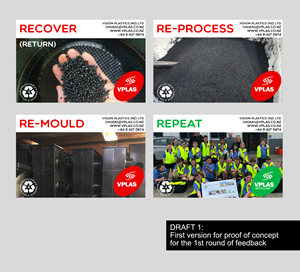 Graphic Design by AnninWonderland for Vision PLastcis NZ Limited | Design: #29160002