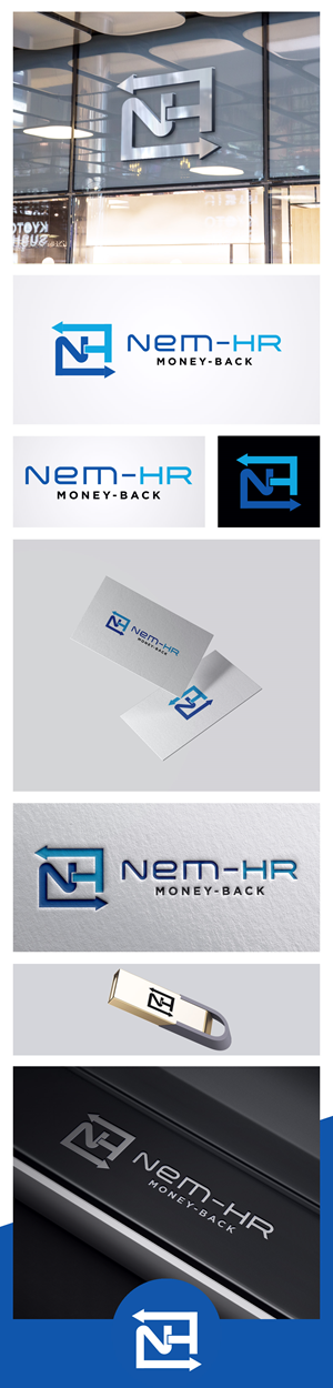 Logo Design by RACCOONISKY for Nem-HR ApS | Design: #29183923