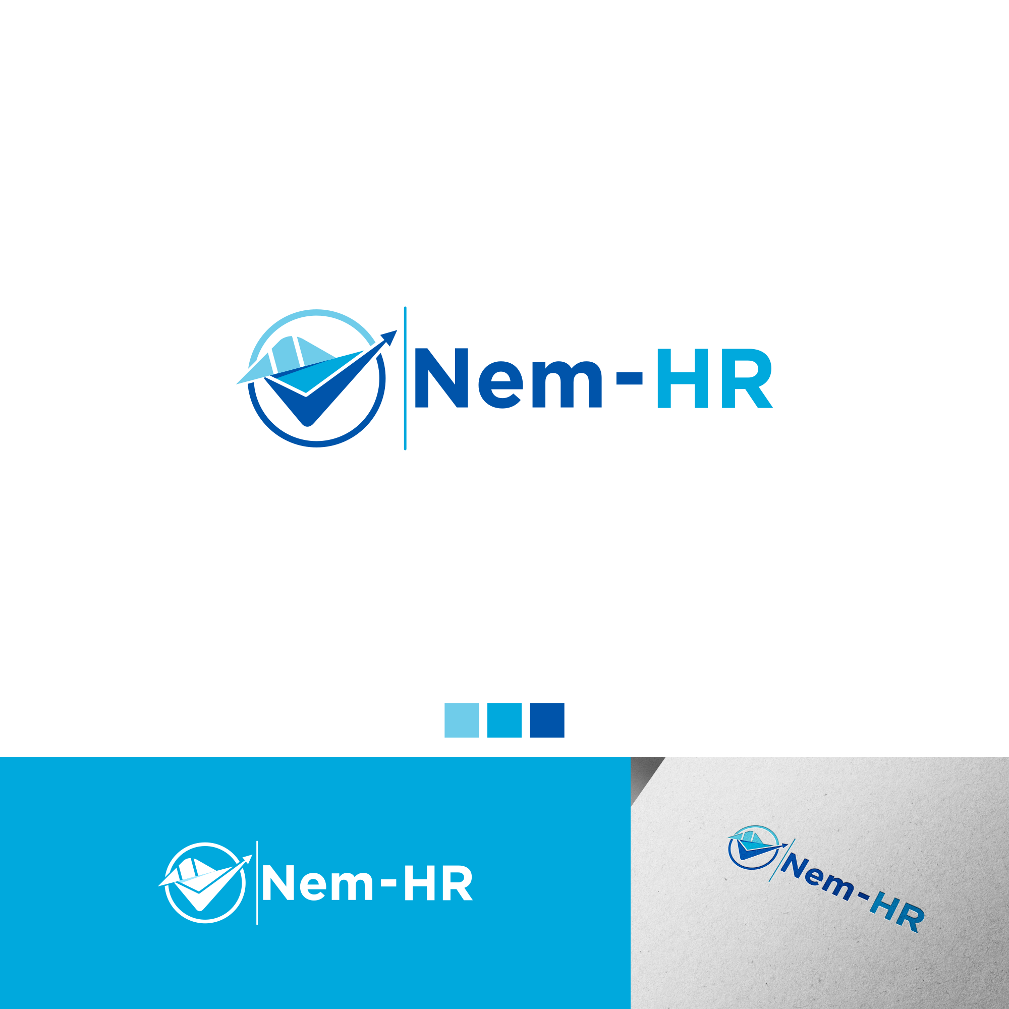 Logo Design by alitjuara for Nem-HR ApS | Design #29191983