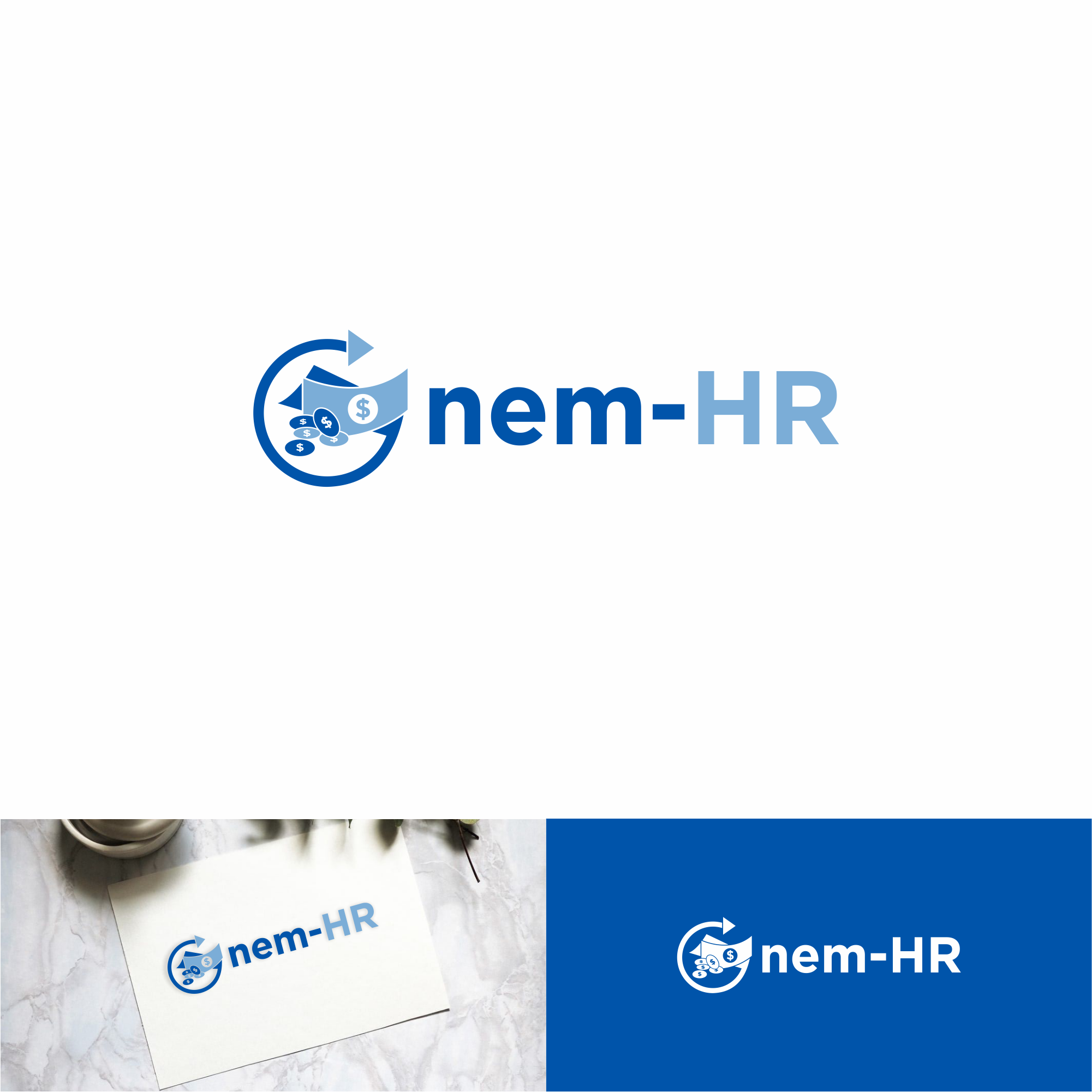 Logo Design by alitjuara for Nem-HR ApS | Design #29191987