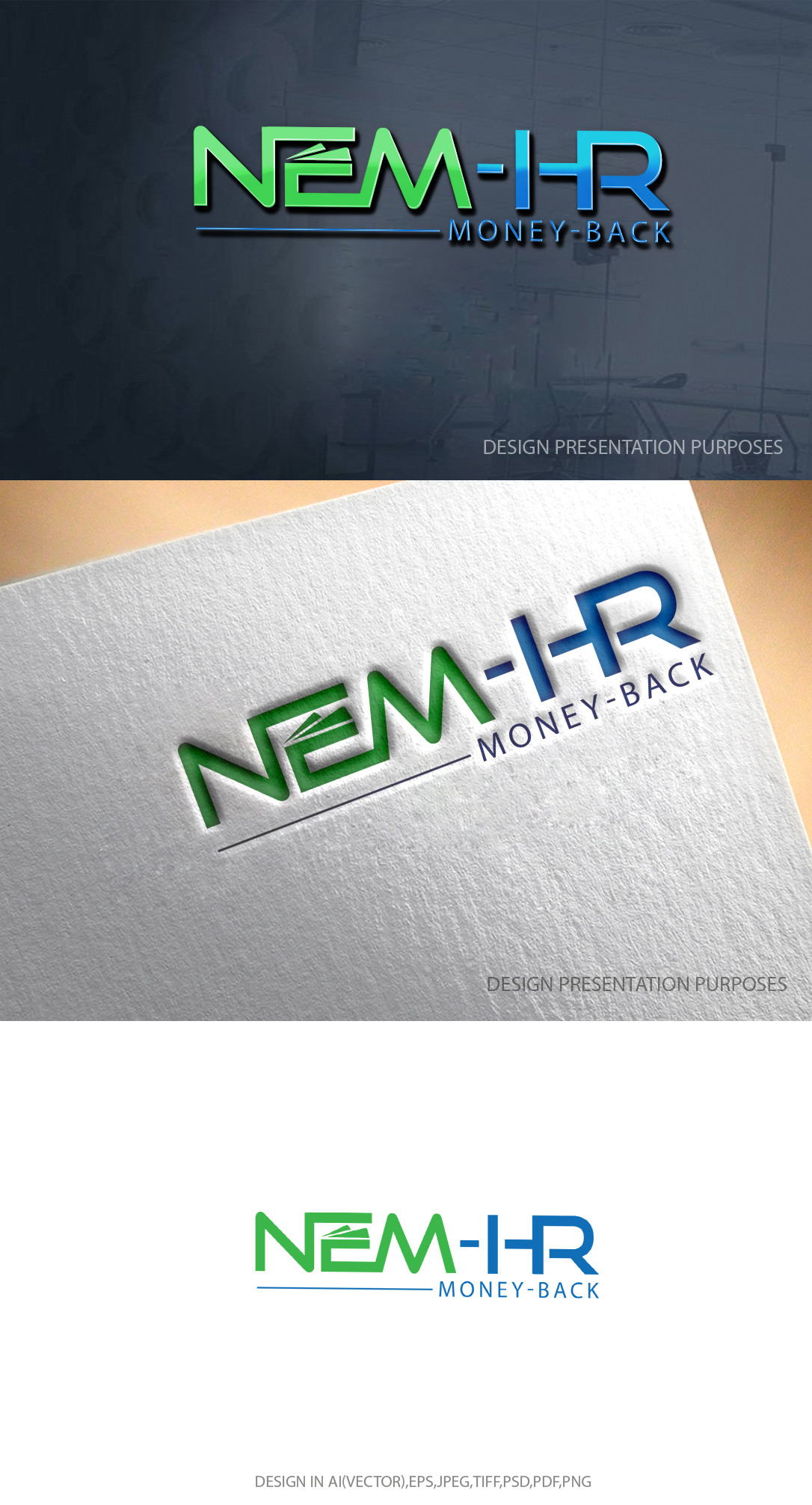 Logo Design by graphicevolution for Nem-HR ApS | Design #29156086