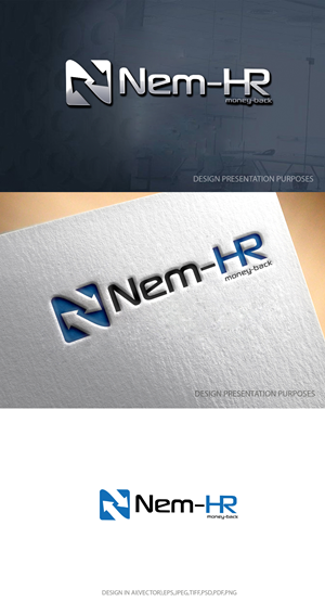 Logo Design by graphicevolution for Nem-HR ApS | Design: #29156375